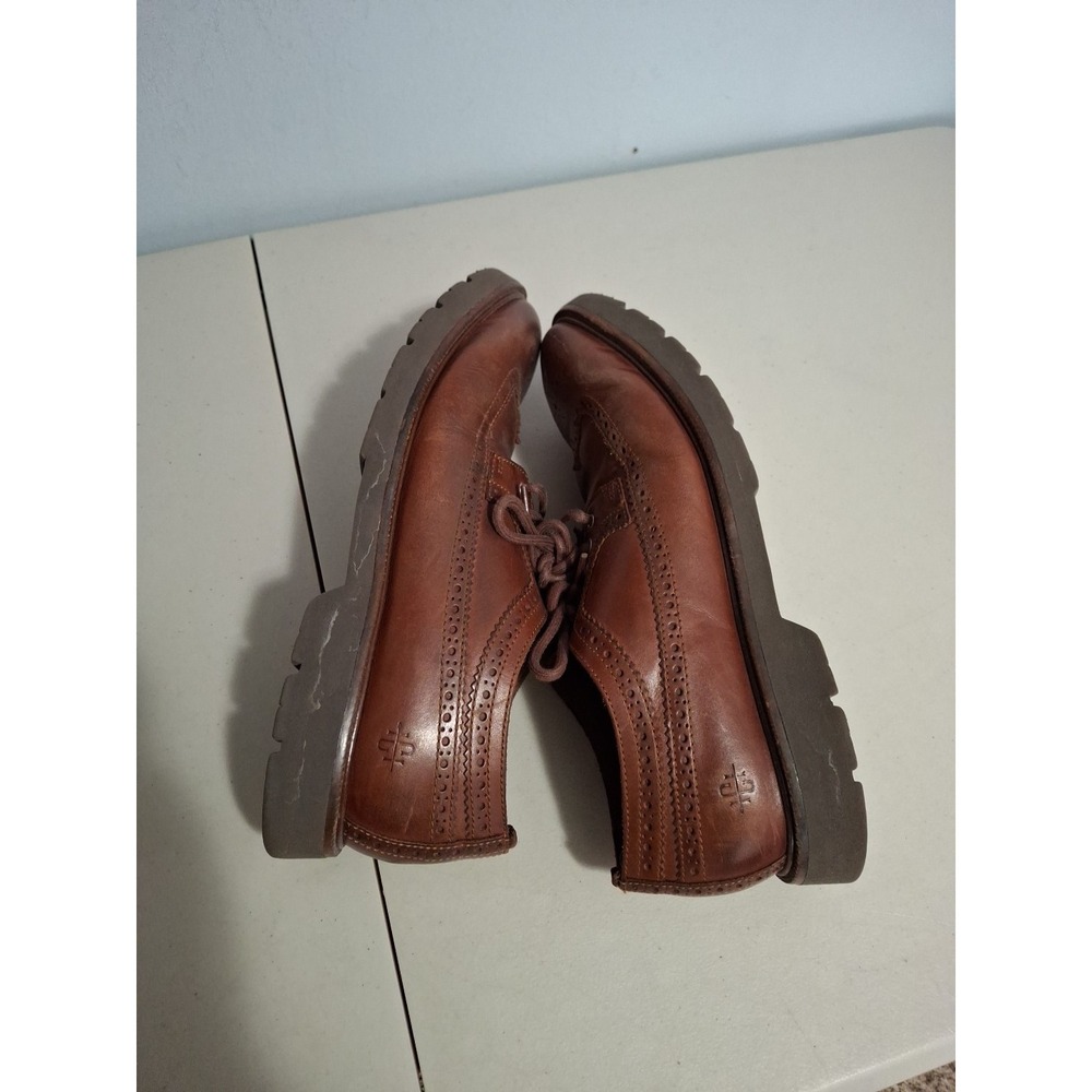 Cole Haan Mens American Classics‎ Longwing Oxford Size 11.5 M Brown Dress Shoe - Picture 3 of 9